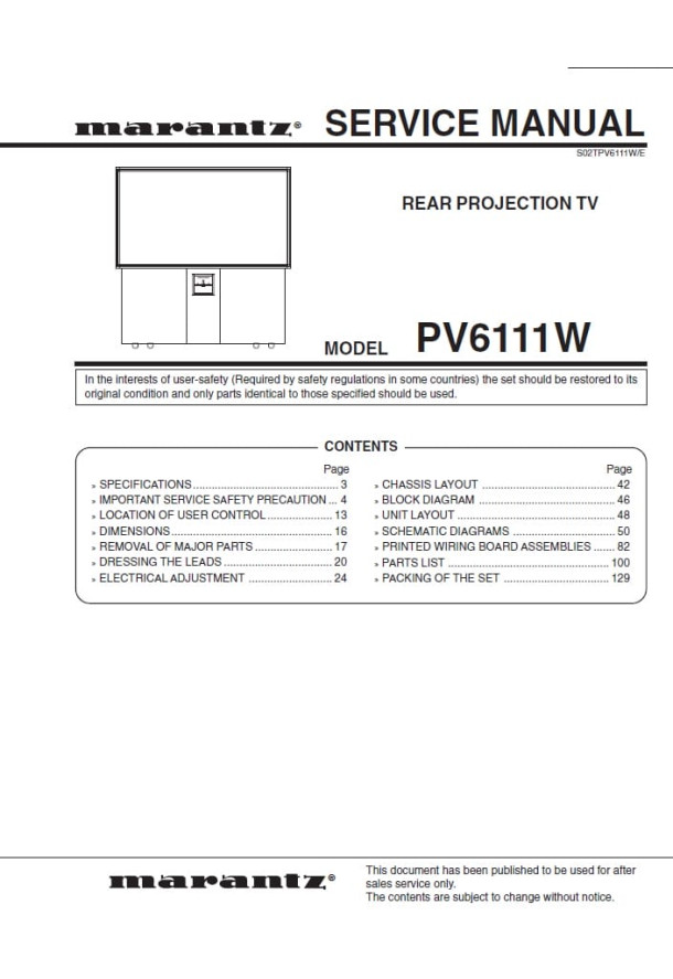 PV-6111W
